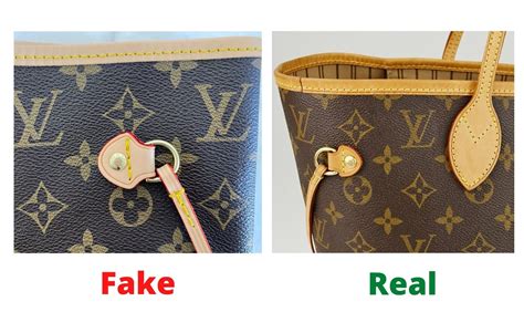 lv neverfull mm fake vs real|never full bag false.